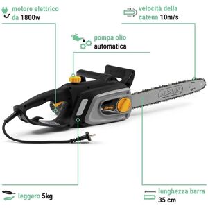 Elettrosega Motosega Elettrica Acs 180 E 1800 W Alpina