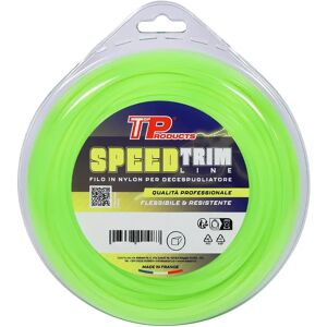 Tp FILO NYLON PER DECESPUGLIATORE  Ø 3,3 mm 40 m SEZIONE QUADRA