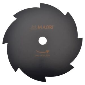 Maori LAMA IN ACCIAIO 8 DENTI  255x25,4x1,4 mm PER DECESPUGLIATORE