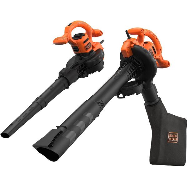 black & decker beblv 260-qs soffiatore elettrico aspiratore foglie aspirafoglie giardino - beblv 260-qs