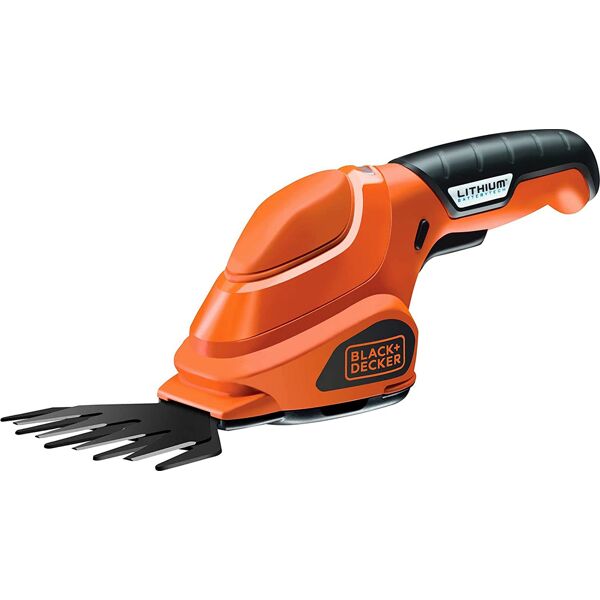 black & decker gsl200 potatore a batteria elettrico cesoia cordless - gsl200