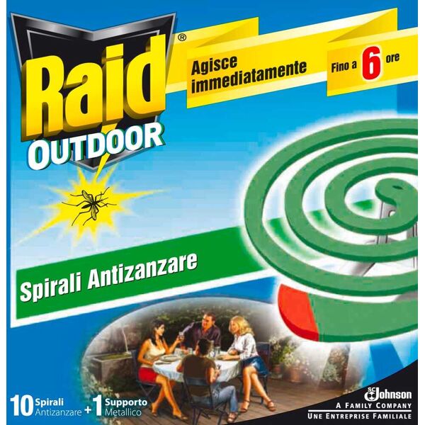 s.c. johnson 679164 raid zampirone antinsetti pezzi 10 confezioni 24 - 679164