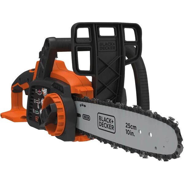 black & decker motosega a batteria 18v b&d gkc1825lb-xj  barra e catena oregon corpo macchina peso 3,1 kg