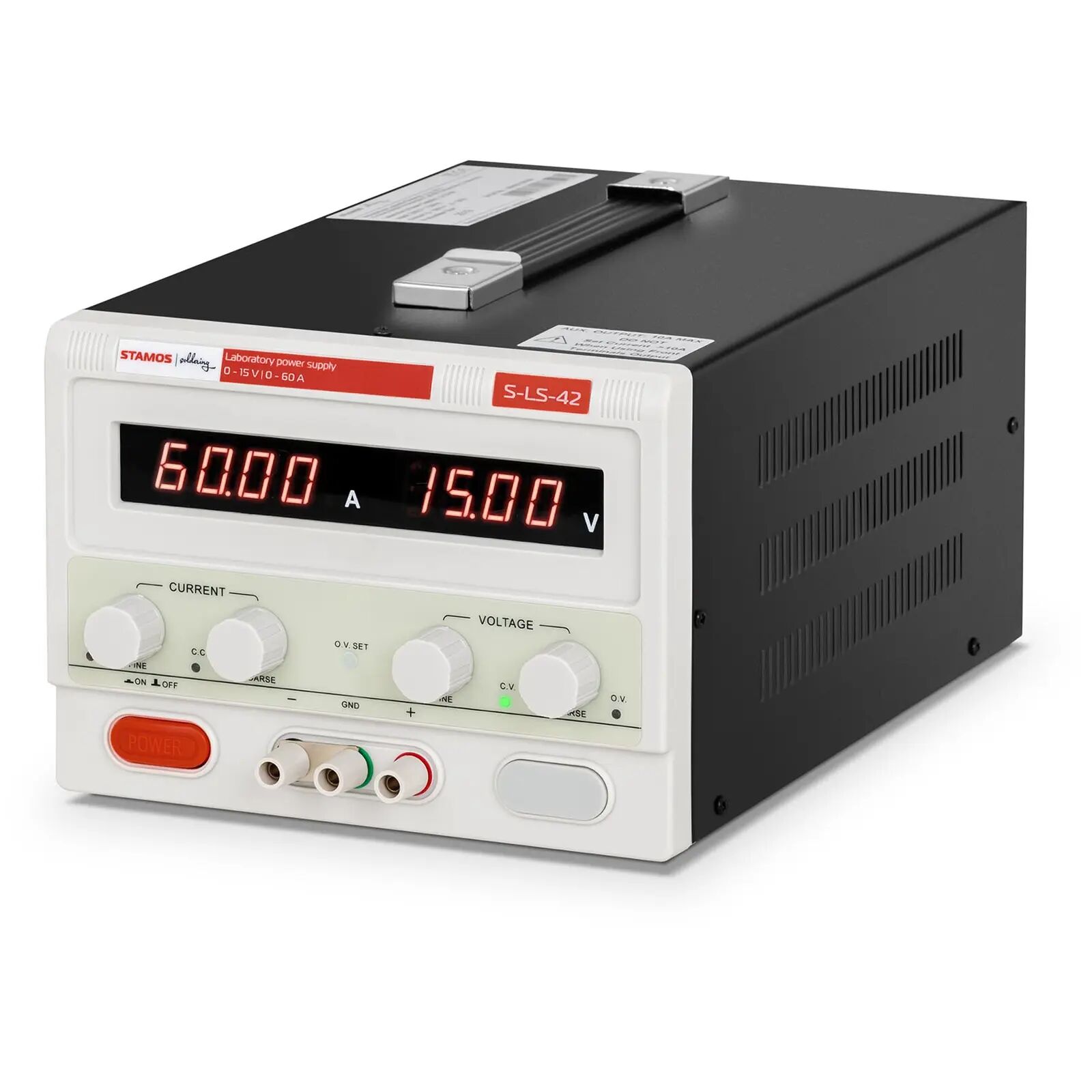 Stamos Soldering Alimentatore da banco - 0-15 V - 0-60 A CC - 900 W S-LS-42