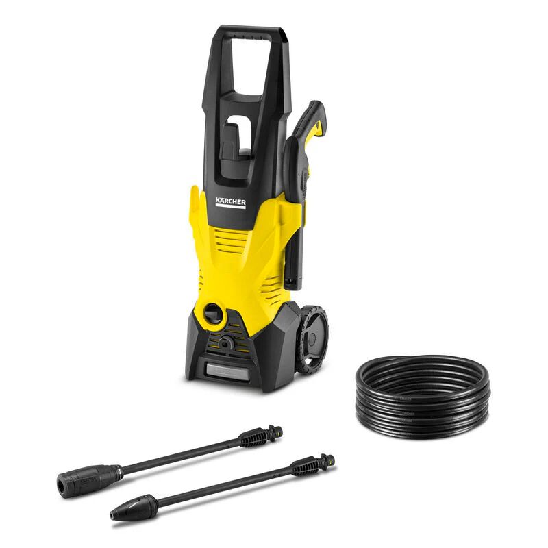 Kärcher K 3 idropulitrice Compatta Elettrico 380 l/h Nero, Giallo