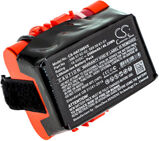 Mcculloch ROB R1000 compatibile batteria (2500 mAh 18.5 V, Rosso)