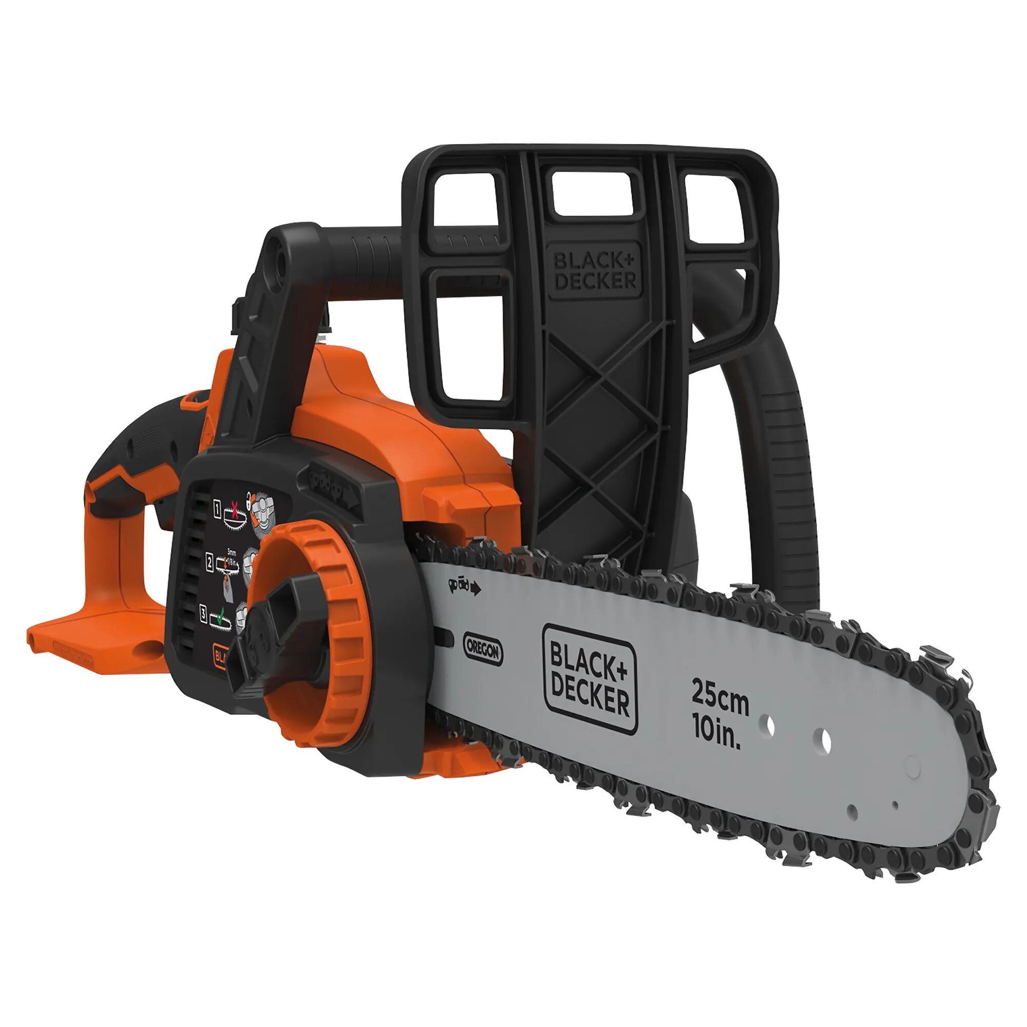 Black & Decker MOTOSEGA A BATTERIA 18V B&D GKC1825LB-XJ  BARRA E CATENA OREGON CORPO MACCHINA PESO 3,1 kg