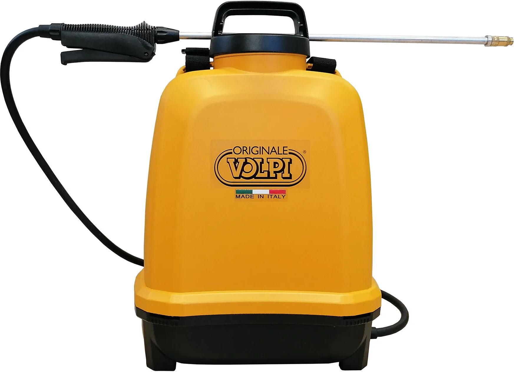 Volpi VAPORIZZATORE POMPA A PRESSIONE A SPALLA 12l VITA12 A BATTERIA 14,4V 2Ah 5 bar LANCIA ALLUMINIO