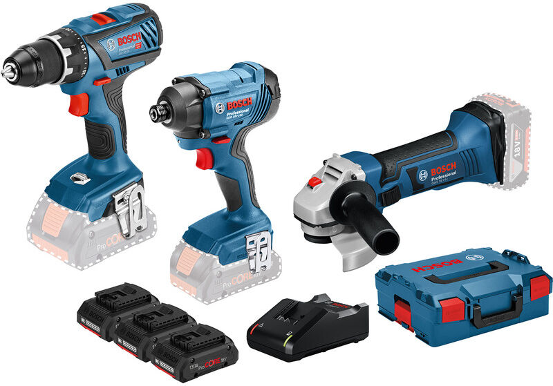 Bosch 18V 3 toolkit 18V Li-ion