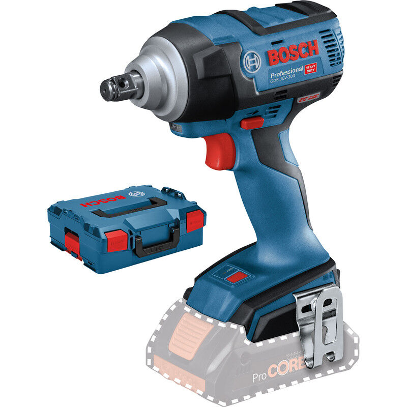 Bosch GDS 18V-300 accu slagmoeraanzetter (body) 18V Li-ion