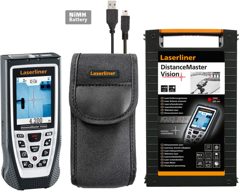 Laserliner DistanceMaster Vision laser afstandsmeter