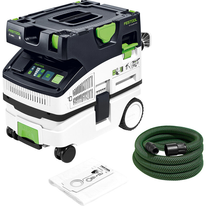 Festool CLEANTEC CTL MINI 230V mobiele nat-/droogzuiger 10L