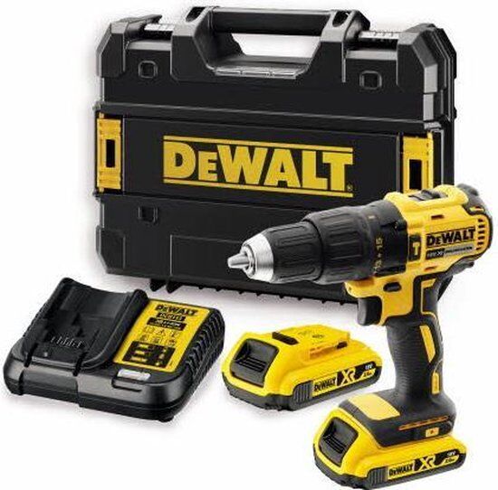 DeWalt DCD778D2T accu klop-/schroefboormachine 18V 2.0Ah XR in Tstak