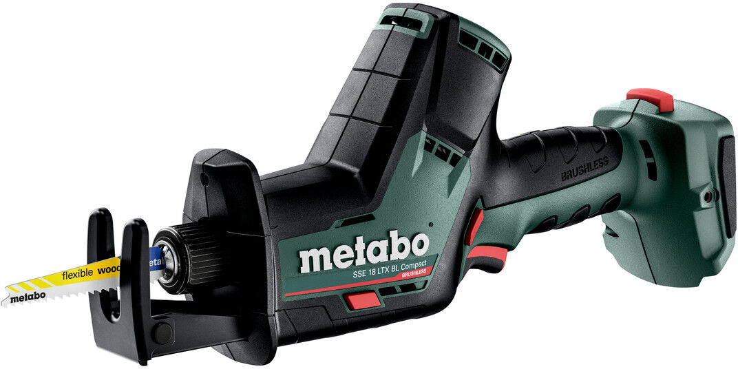 Metabo SSE 18 LTX BL Compact Reciprozaag 18V excl. accu''s en lader in metabox 602366840