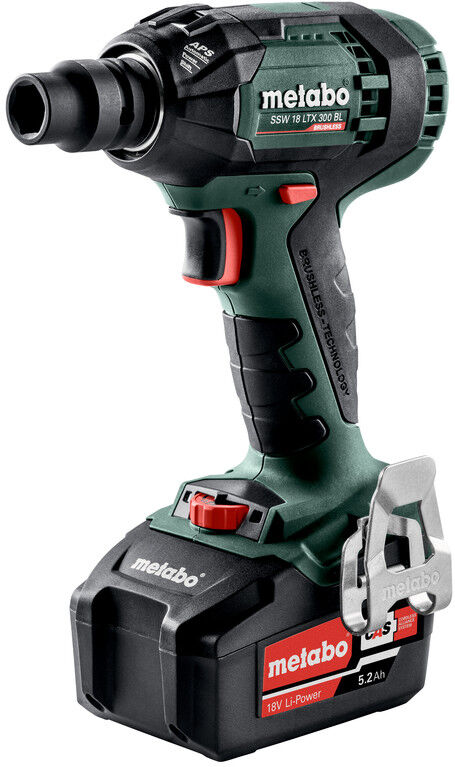 Metabo SSW18LTX 300 BL Accu Slagmoersleutel 18V 5,2Ah Li-Ion