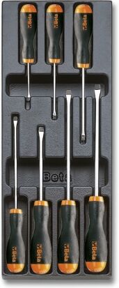 Beta 024240210 T210 Harde voorgevormde inzetbakken met assortiment gereedschap