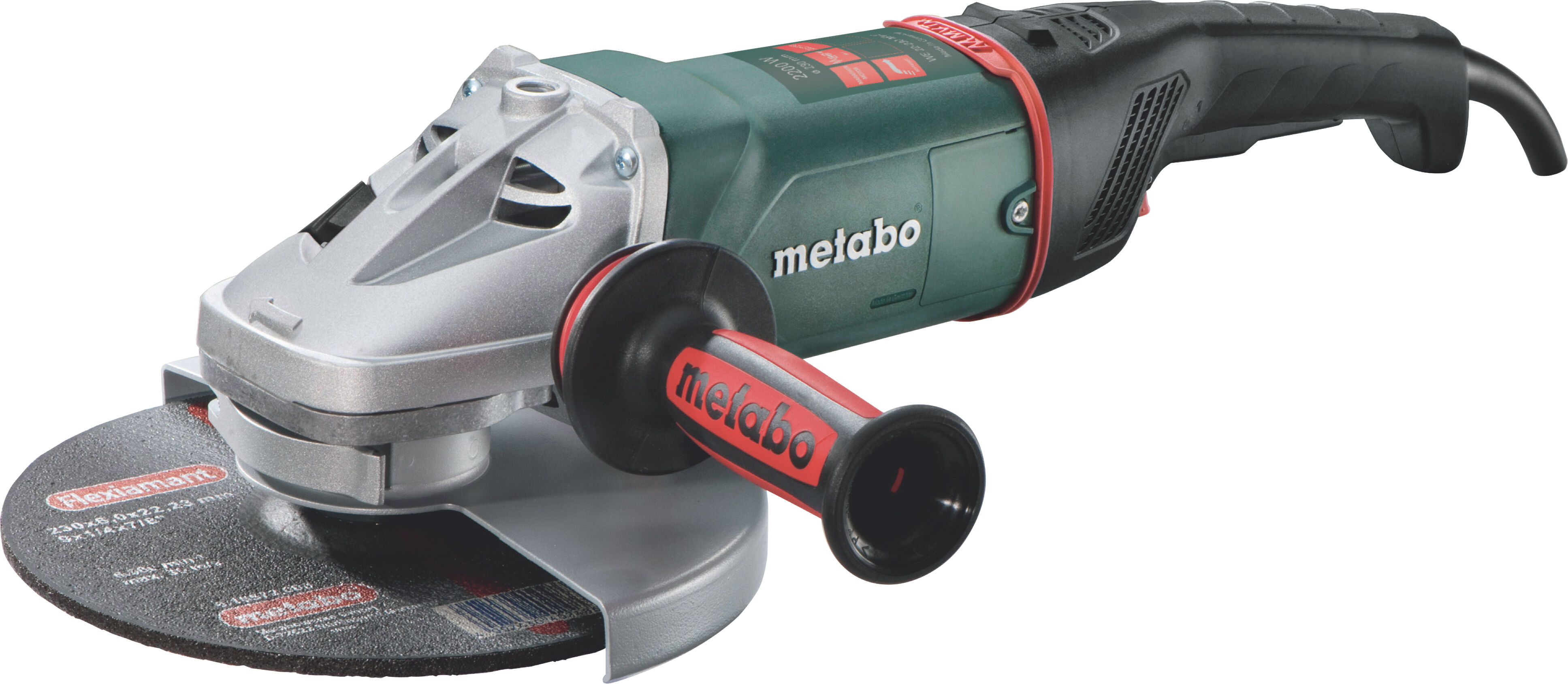 Metabo WE 24-230 MVT Haakse slijper 230 mm 2400W + 2 diamantzaagbladen