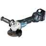 Makita DGA515RTJ Haakse accuslijper 125 mm Incl. 2 accus, Incl. lader 18 V 5 Ah