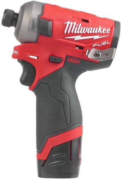 Milwaukee M12 FQID-202X Slagskrutrekker med batteri og lader