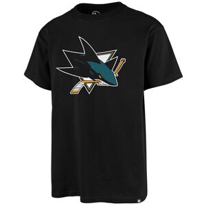 47 Brand Echo Tee San Jose Sharks, Jet Black, S