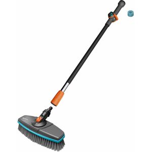 Gardena CLEANSYSTEM Soft Surface Cleaning Brush and Handle Set