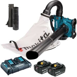 DUB363 Twin lxt 18v / 36v Brushless Leaf Blower Mulcher Vacuum 2 x 6.0 - Makita