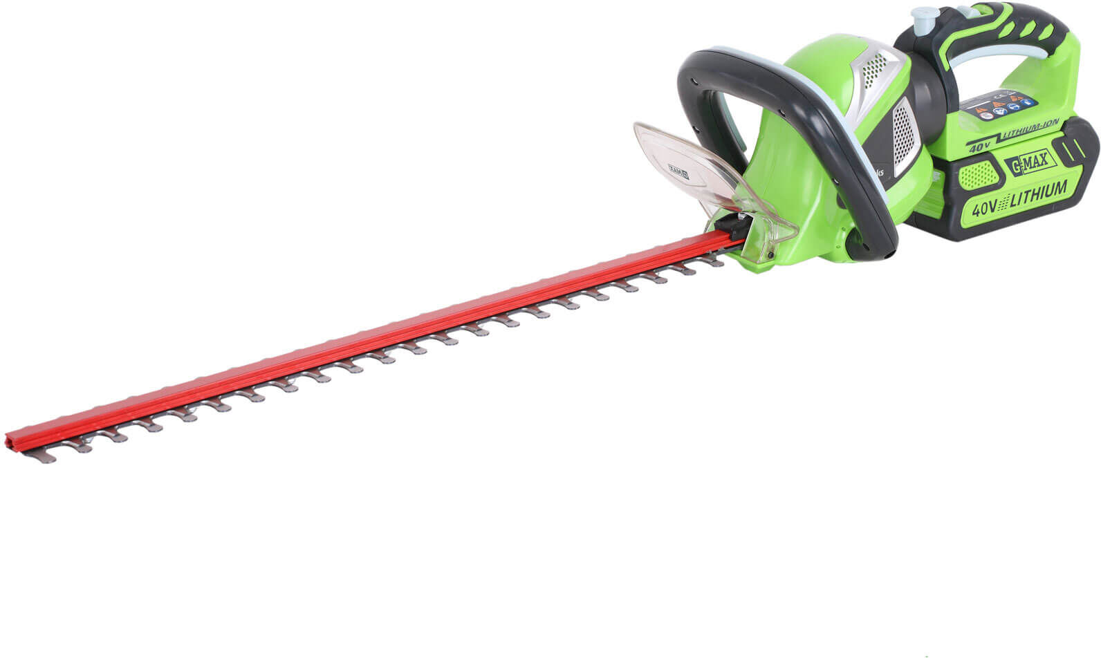 Greenworks G40HT61 40v Cordless Hedge Trimmer 610mm 1 x 2ah Li-ion Charger