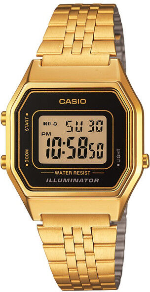 Casio Montre Casio femme acier dorÃ©- MATY