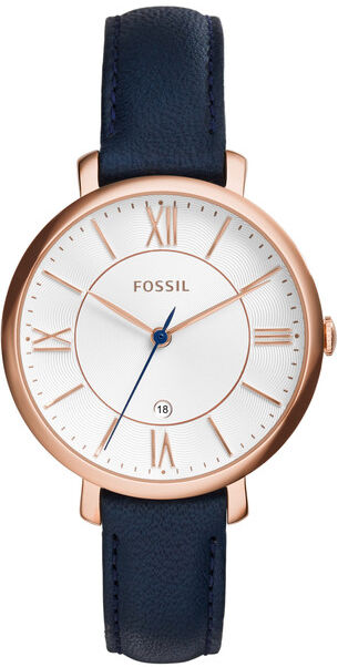 FOSSIL montre Fossil femme acier dorÃ© rose cuir date