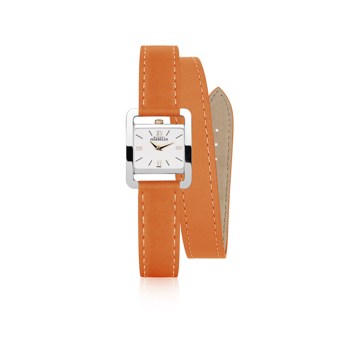 MICHEL HERBELIN Montre MICHEL HERBELIN Bracelet Cuir- MATY