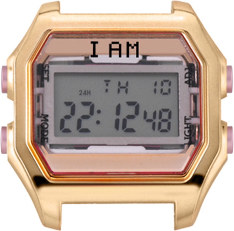 IAM BoÃ®te de montre IAM medium polycarbonate rose