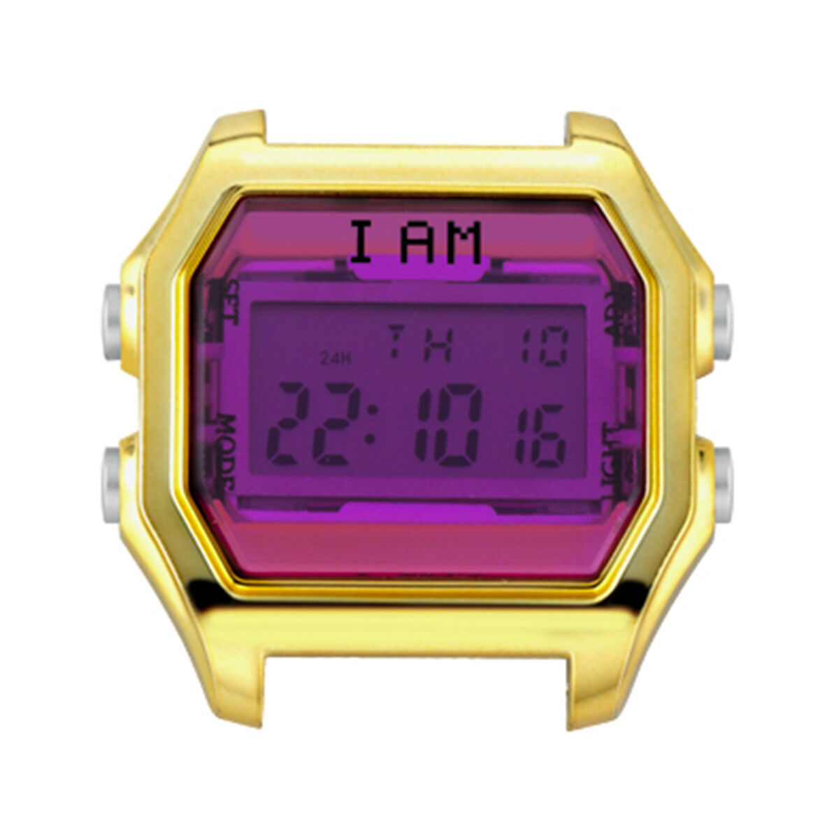 IAM BoÃ®te de montre IAM medium polycarbonate dore