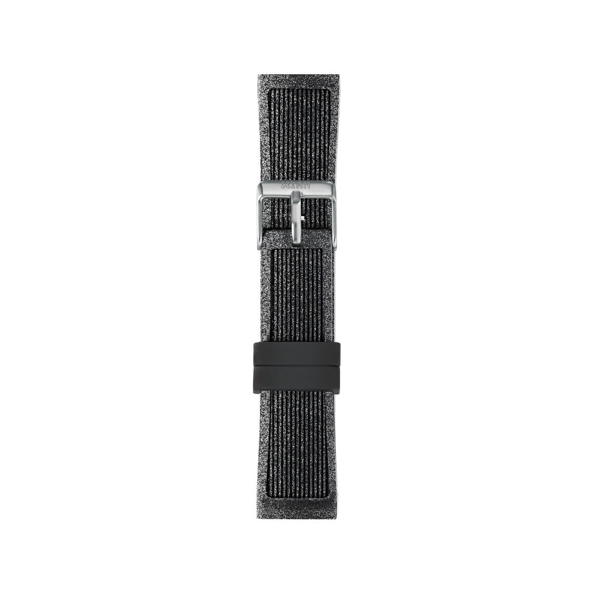 IAM Bracelet de montre IAM medium silcone noir