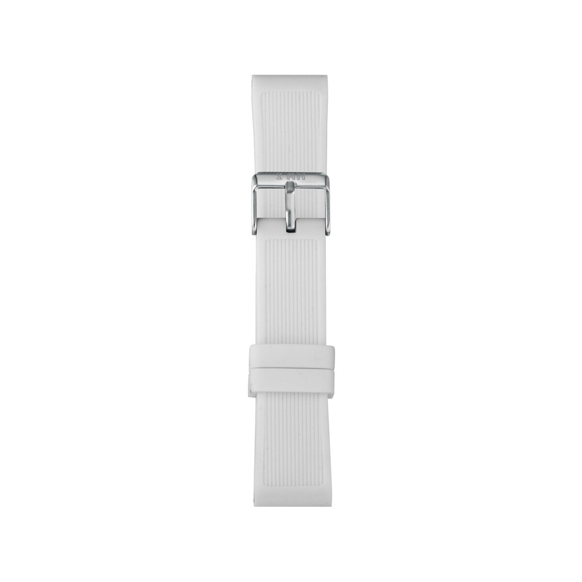 IAM Bracelet de montre IAM large silicone blanc