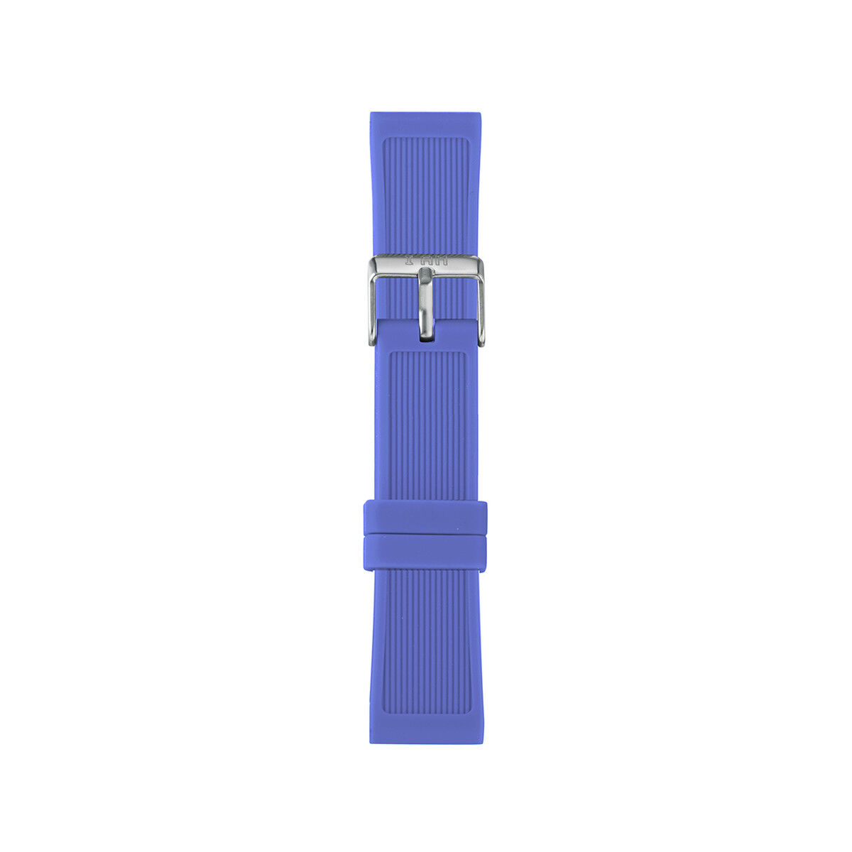 IAM Bracelet de montre IAM large silicone bleu