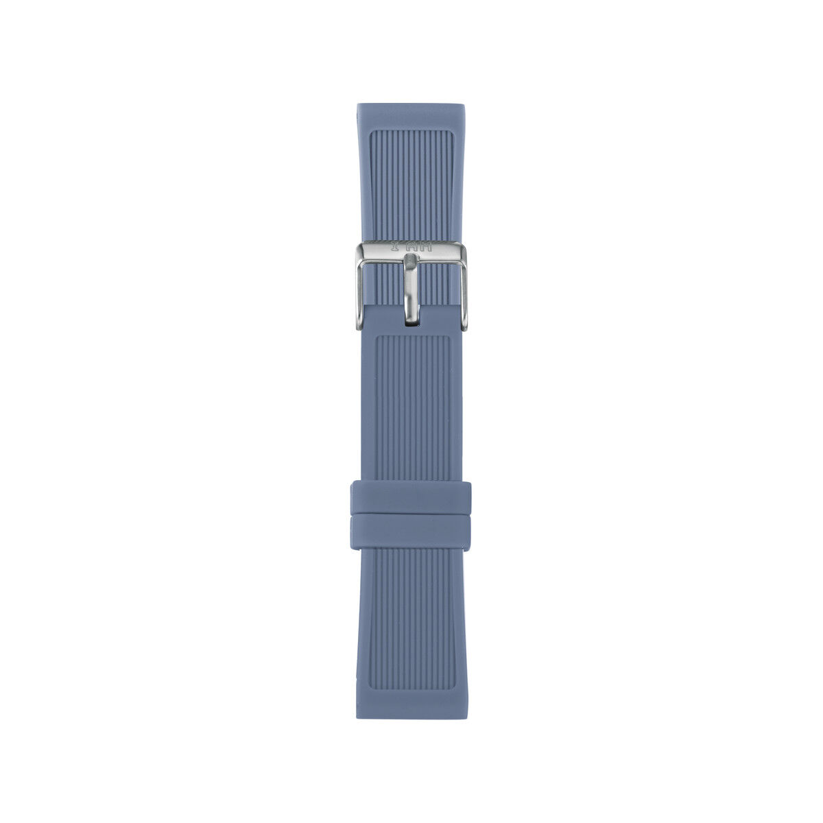 IAM Bracelet de montre IAM large silicone bleu