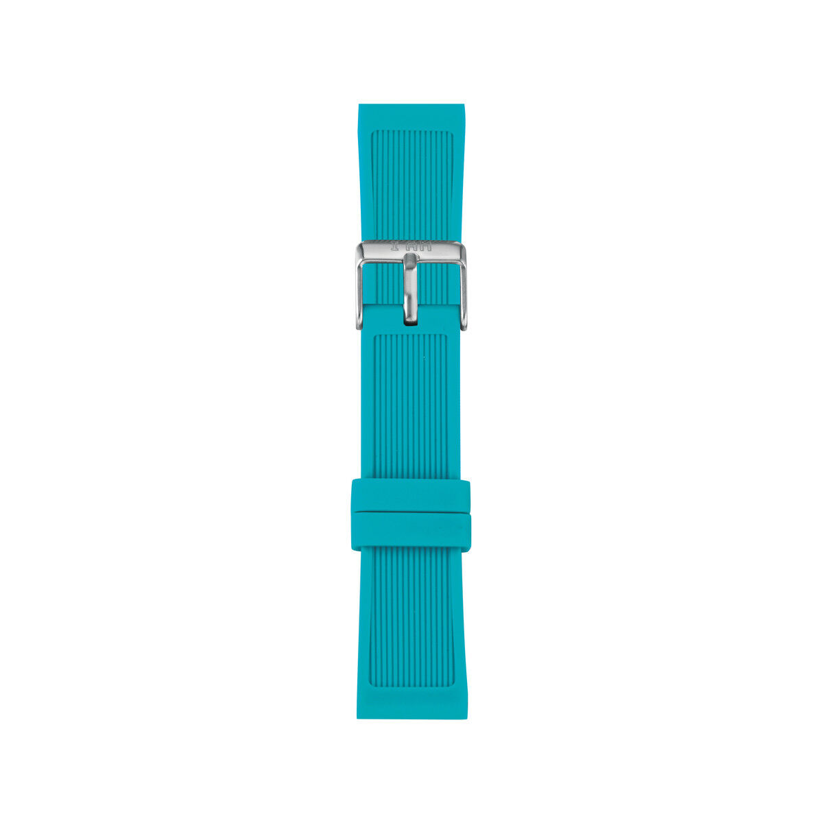 IAM Bracelet de montre IAM large silicone bleu