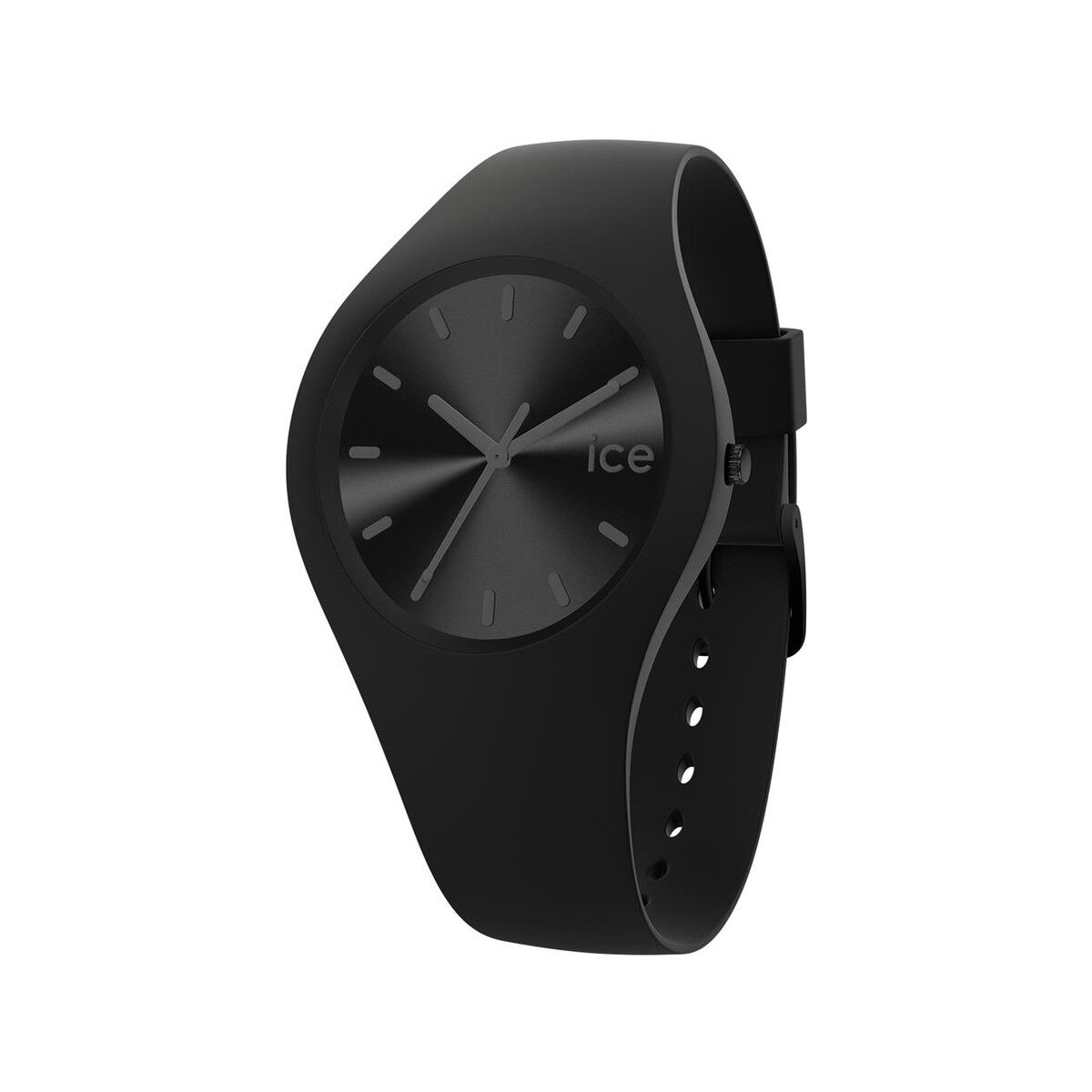 Ice-Watch ICE WATCH Montre Ice Watch femme medium silicone noir- MATY