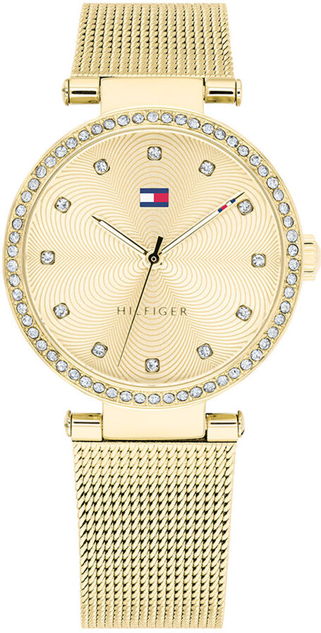 TOMMY HILFIGER Montre Tommy Hilfiger femme acier dorÃ© jaune- MATY