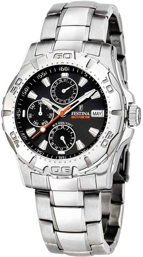 FESTINA Montre Festina homme acier bracelet acier- MATY