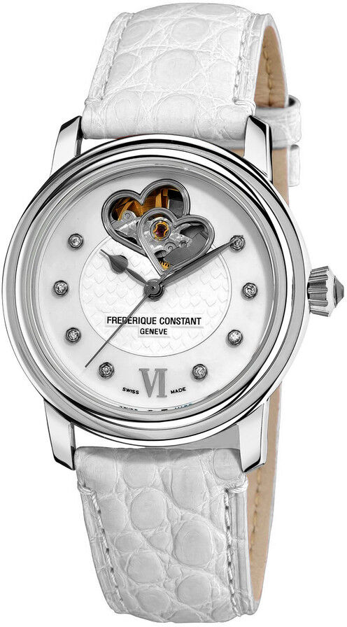 FREDERIQUE CONSTANT Montre Frederique Constant femme acier cuir dia- MATY