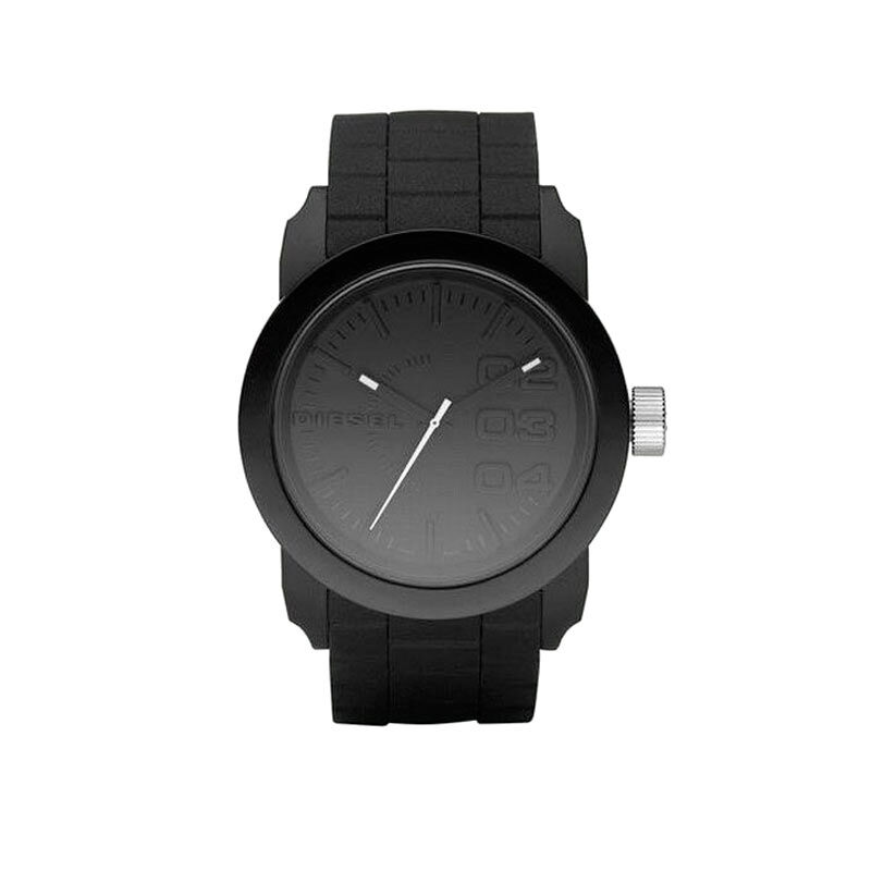 DIESEL Montre Diesel homme bracelet silicone noir- MATY