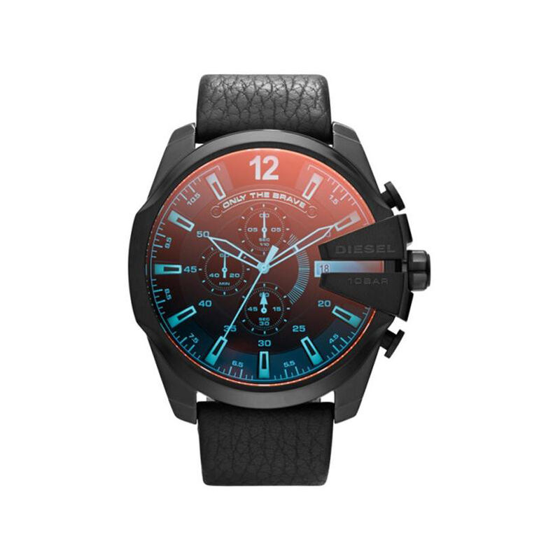 DIESEL Montre Diesel homme acier plaquÃ© noir- MATY