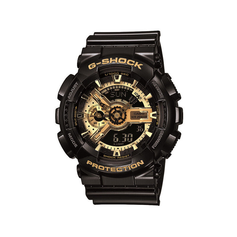 G-SHOCK Montre Casio G-Shock homme rÃ©sine noire- MATY