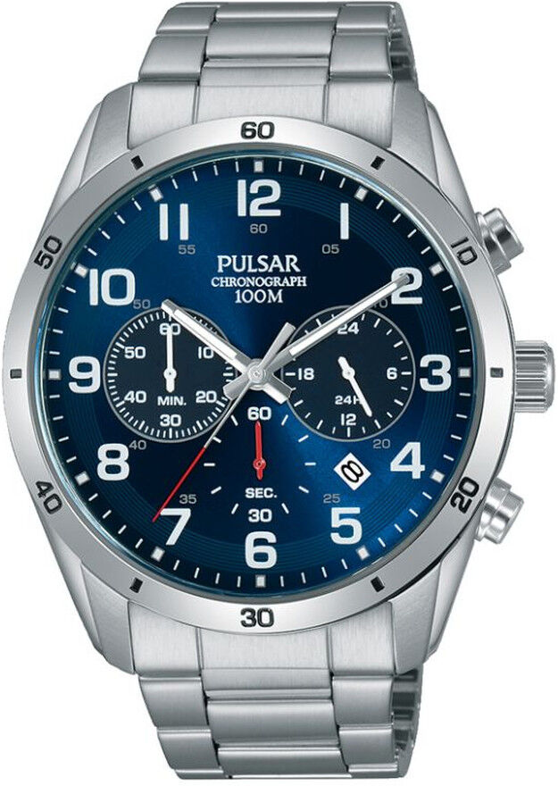 PULSAR Montre Pulsar homme chronographe acier- MATY