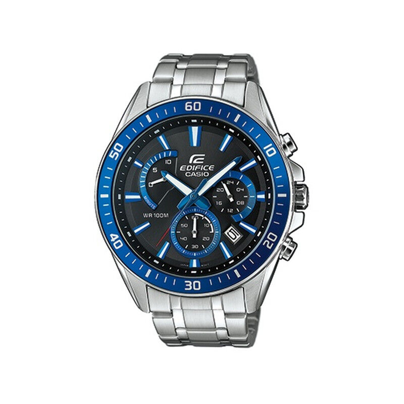 EDIFICE Montre Casio homme chronographe acier- MATY