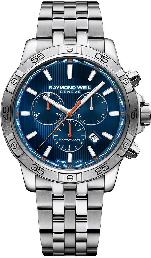 RAYMOND WEIL Montre Raymond Weil Tango homme chronographe acier- MATY