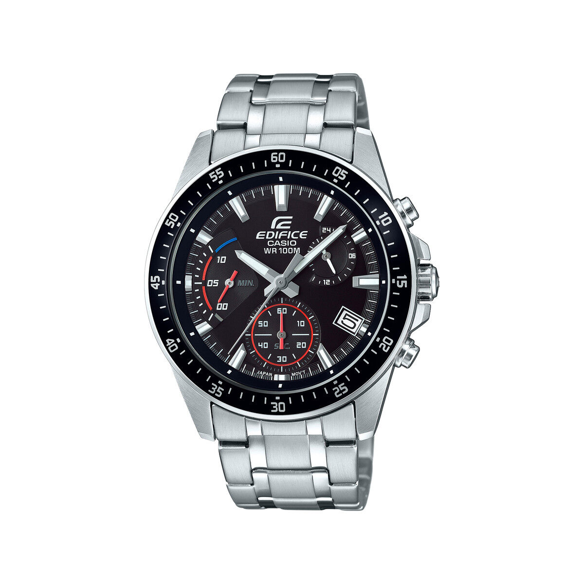 EDIFICE Montre Casio homme chronomÃ¨tre acier- MATY