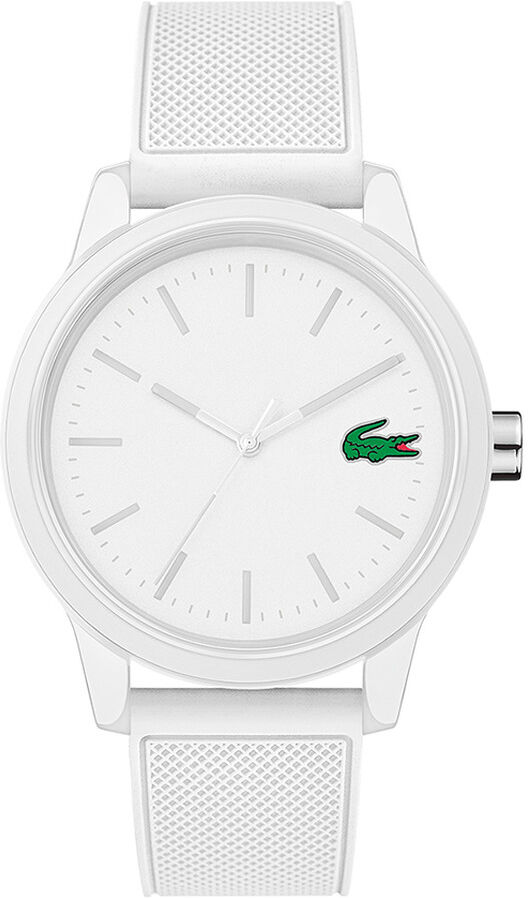 LACOSTE Montre Lacoste mixte rÃ©sine silicone blanc- MATY