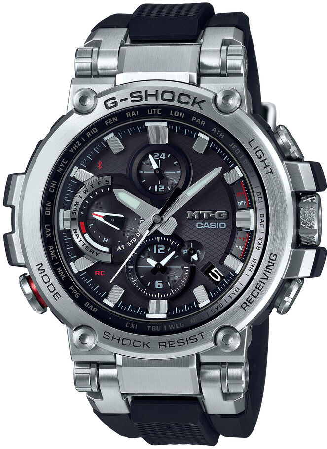 G-SHOCK PREMIUM Montre G-shock PrÃ©mium chrono homme rÃ©sine noire- MATY